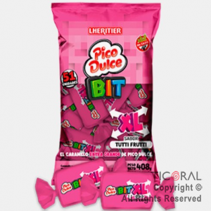 CARAMELOS PICO DULCE MASTICABLES BIT TUTTI FRUTTI X 408 GR